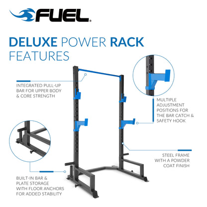 Deluxe Weight Lifting Power Cage