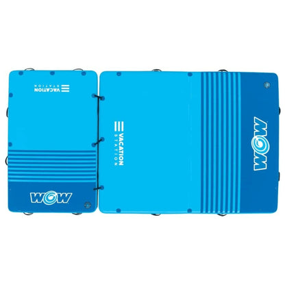 WOW Watersports 10'X8'X6" Drop Stitch Vacation Station Dock W Handles