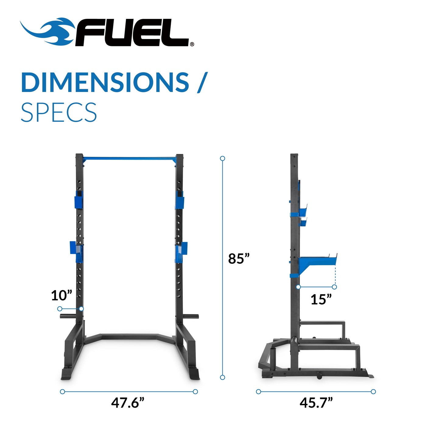 Deluxe Weight Lifting Power Cage
