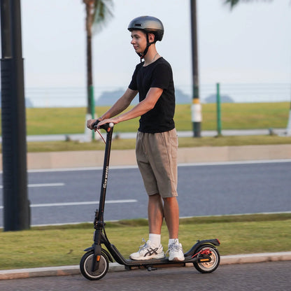 W16S 300W Electric Scooter with Turn Signal, 8.5” Solid Tires, 18Mph & 12Miles Range, Folding Commuting E-Scooter for Adults with APP Control, UL 2272