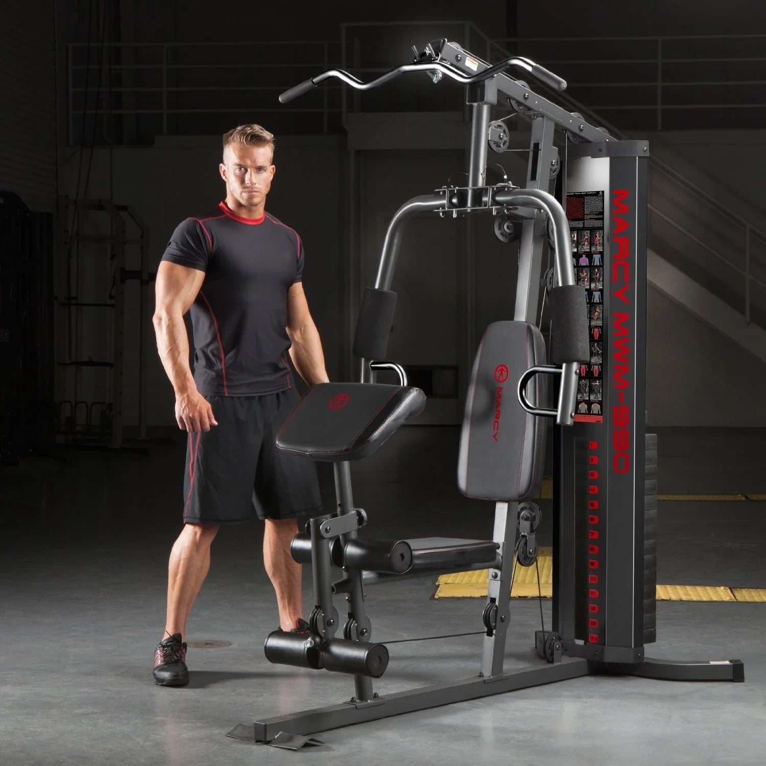 150Lb Stack Home Gym Station MWM-990